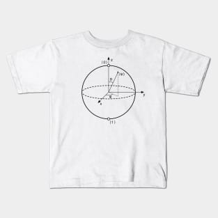 Bloch Sphere Kids T-Shirt